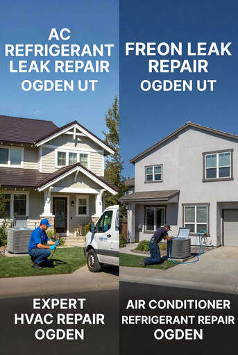 AC Refrigerant Leak Repair — Ogden HVAC, Ogden UT